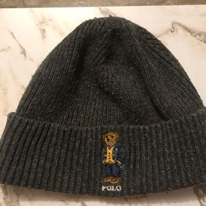 Winter polo bear beanie